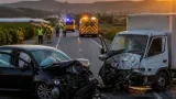 Fallece un hombre tras una colisión frontal entre un camión y un turismo en la N-344
