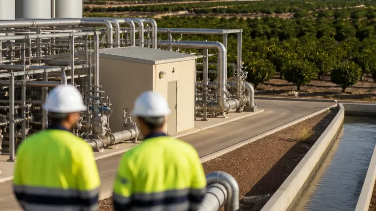 La CHS inicia el trámite para concesiones de aguas desaladas de Valdelentisco, primero para uso industrial y ganadero