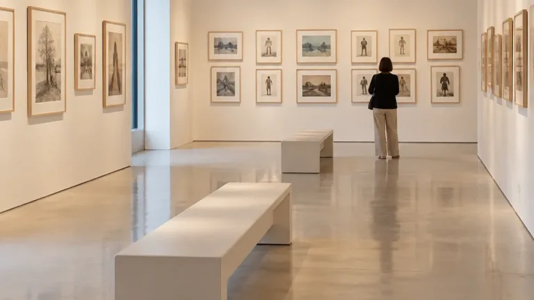 Mazarrón acoge 25 dibujos de José Mayor Iborra en la muestra ‘Umbral de silencio’